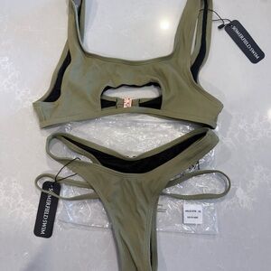 Somerfield Swim Ribbed Bikini Set